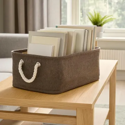 Produktbild von Aufbewahrungsbox aus Textil, 30 x 40 x 18 cm