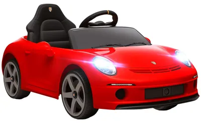 Immagine prodotto di Macchina per Bambini 3-5 Anni con Licenza Ufficiale RUF GT Telecomando Cintura di Sicurezza e Musica Rosso