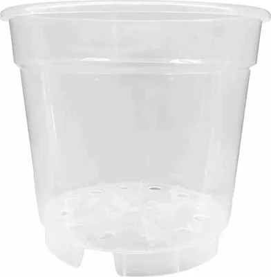 Produktbild von Orchideentopf 12 cm transparent