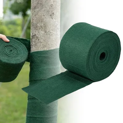 Produktbild von Baumstammschutz, 12 cm x 20 m Baumschutzfolie, Winterschutzstreifen für Bäume, frostbeständiger und feuchtigkeitsabweisender Baumverband, Baumstammschutzverband zum Umpflanzen von Pflanzen, um diese warm und feucht zu halten.