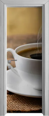 Produktbild von Tür Selbstklebende 70x210 cm Türfolie Türtapete Klebefolie - Kaffee Bohnen