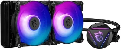 Immagine prodotto di MSI MAG CORELIQUID 240R V2 sistema di raffreddamento per computer Case per computer Refrigeratore 12 cm Nero