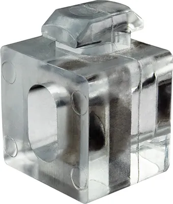 Produktbild von Verbindungsblock Uniblock Nut 8 Kunststoff M6  für Aluprofil 30-er 1 Stück