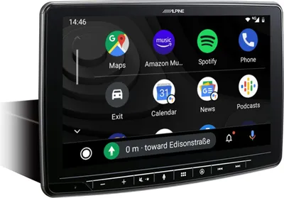 Produktbild von Alpine INE-F904DU8 | Fiat Ducato Serie 8 Navigation Autoradio mit 9-Zoll-Touchscreen | Radiovorbereitung