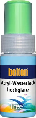 Produktbild von belton free Lackstift hochglänzend RAL 6018 gelbgrün 9 ml
