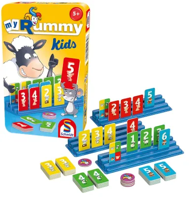 Imagen del producto de Schmidt Spiele myRummy Kids, juego de mesa, memoria, a partir de 5 años, 15 minutos