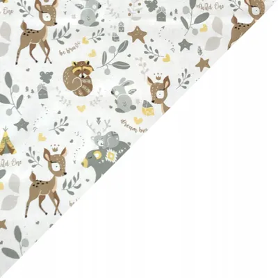 Produktbild von Nyks Baumwoll-Bandana Tiermotiv Halstuch für Kinder