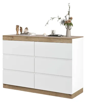 Immagine prodotto di Armadio - Cassettiera - Mobile contenitore - Armadio con cassetti - Design minimalista - 6 ampi cassetti