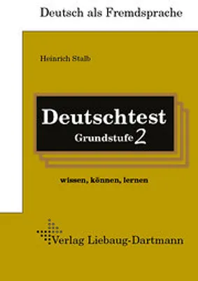 Produktbild von Stalb, H: Deutschtest Grundstufe 2