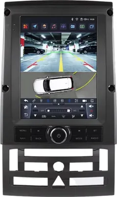 Zdjęcie produktu dla Radio samochodowe z Bluetooth i CarPlay do Peugeot 407 (2004–2011) – Kompatybilne z Apple i Android – System stereo – System nawigacyjny