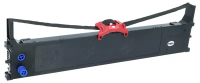 Produktbild von vhbw Farbband Schriftband kompatibel mit OKI Microline 5150, 5100 Nadeldrucker, Bondrucker - Schwarz