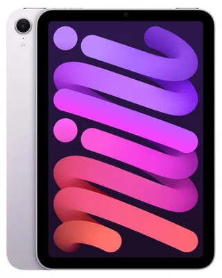 Produktbild von Apple iPad mini, 21,1 cm (8.3"), 2266 x 1488 Pixel, 512 GB, iPadOS 18, 293 g, Violett