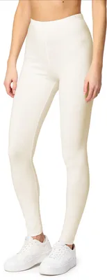 Produktbild von Merry Style Damen Lange Leggings aus Baumwolle MS10-198 (Ecru,L)