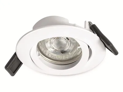 Produktbild von LEDVANCE Spotlight Recess Set, Einbaustrahler, GU10, 4,3 W, 2700 K, 345 lm, Weiß