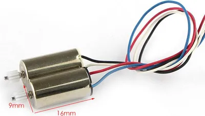 Zdjęcie produktu dla 2szt CW + CCW Silniki do Quadcoptera RC Syma X5SC / X5SW / X5HW / X5HC Części zamienne Dron silnikowy