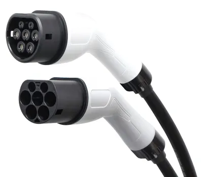 Image de Câble de recharge Energenie EV type 2 vers type 2, 11 kW, 8 m