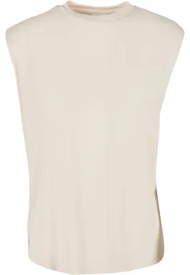 Produktbild von Urban Classics Ladies - Modal Padded Shirt whitesand - S