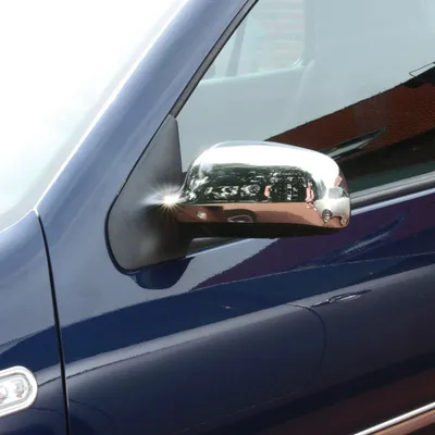 Zdjęcie produktu dla 1Zestaw nakładek lusterek ze stali nierdzewnej V2A chrom do VW Golf 4 Passat B5 Bora Audi A3