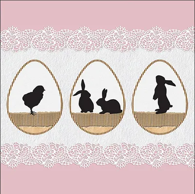 Produktbild von Ostern - Servietten Lunch – Napkin Lunch – Format: 33 x 33 cm –