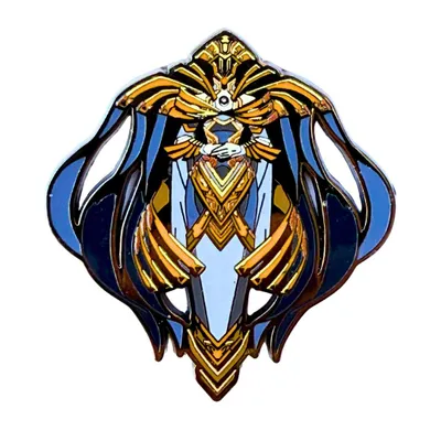 Produktbild von Blizzard World of Warcraft Shadowlands Richterin Arbiter Pin – Limitierter Sammlerpin aus Metall mit Emaille – Hochwertiger WoW Anstecker, Gaming Pin