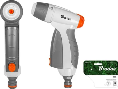 Image de Pistolet de jardin BRADAS à 3 fonctions, réglable en continu, 1/2" pouce WL-EN51M