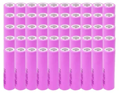 Obrázek produktu pro Lithium-iontová baterie, kapacita 3500 mAh, výbojový proud 10 A, 35E 3500mAh - 50 kusů