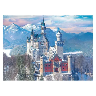 Produktbild von Schloss Neuschwanstein im Winter