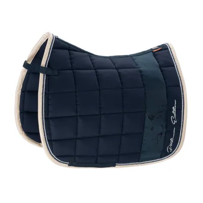 Produktbild von Eskadron Schabracke Platinum " Baumwolle BIG SQUARE " Form - Dressur Farbe - navy