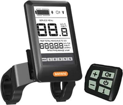 Produktbild von Bafang | DPC-10 Display für BBS01 BBS02 BBSHD und Bafang Controller, LCD, 3,6Zoll