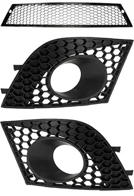 Produktbild von SET Lüftungsgitter GRILL GITTER Stoßstange vorne Für SEAT IBIZA 05.2006 - 04.2008