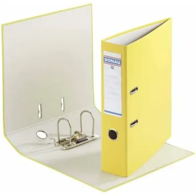 Immagine prodotto di DONAU 330236008 Klassik Ordner gelb Karton 7,5 cm DIN A4