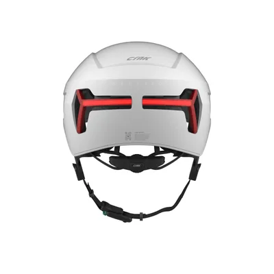 Produktbild von CRNK Fahrradhelm Genetic Alpha White L – LED-Beleuchtung - Unisex