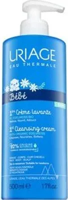 Image de Uriage Bébé Crème nettoyante protectrice nourrissante 1ère crème nettoyante à l'Edelweiss bio 500 ml