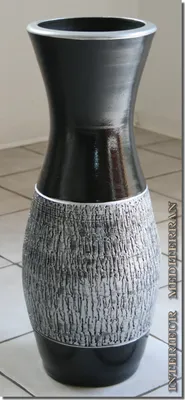 Produktbild von BODENVASE "Black Beauty-2" - Größe: ca.50 CM