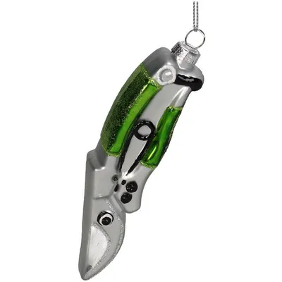 Obrázek produktu pro Dekorace na vánoční stromek ve tvaru vánočního stromku, skleněná, růžová, 13 cm – vánoční ozdoba