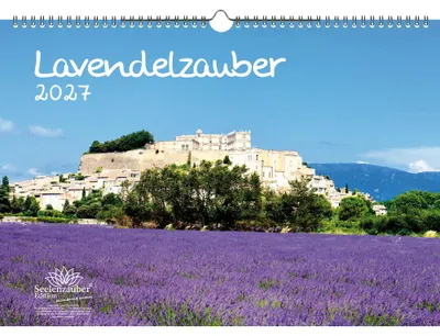 Produktbild von Lavendelzauber DIN A3 Kalender für 2027 Lavendel - Seelenzauber