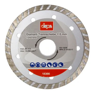 Image de Meule diamantée Turbo 115 mm DDT115T