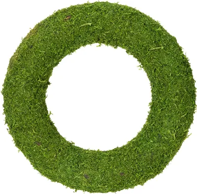 Produktbild von Mooskranz Basis für Floristik und DIY Dekorationen, 4 Stück
