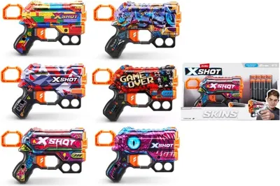 Produktbild von Zuru X-SHOT SKINS Menace (8 Darts) Camo 36515A
