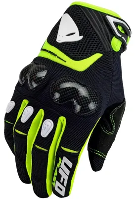 Immagine prodotto di Guanti da moto UFO REASON Carbon XXL Giallo Fluo Grigio 2024 Collezione