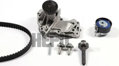 Produktbild von HEPU PK02552 Zahnriemensatz + Wasserpumpe für FORD Fiesta Mk6 Schrägheck (JA8, JR8) FOCUS III Turnier MONDEO IV Turnier (BA7) Focus II Schrägheck