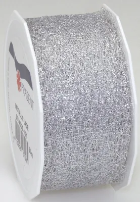 Obrázek produktu pro PRÄSENT 371 4020-631 Zierband  - 40 mm x 20 m, silber