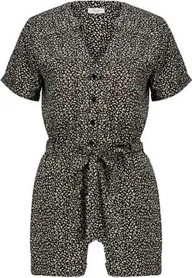 Produktbild von Deeluxe Asuka Playsuit Schwarz 40 Damen Schwarz 40