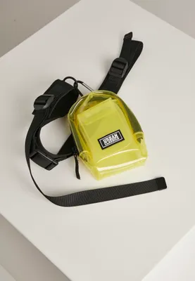 Produktbild von Urban Classics TB3319 | Utility Beltbag Transparent S/M bis L/XL - Farbe: Yellow - Größe: S/M