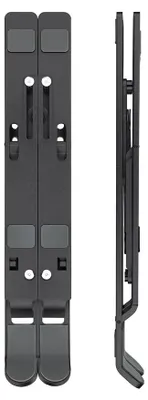Produktbild von TooQ TQLRS0033-AL-G, Laptop- & Tablet-Ständer, Grau, Aluminium, 27,9 cm (11"), 38,1 cm (15"), 5 kg