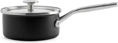 Produktbild von KitchenAid Kasserolle mit Stahlkern, emailliert, mattschwarz - ø 20 cm / 2.4 Liter