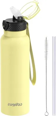 Produktbild von Isolierte Wasserflasche 750ml Edelstahl