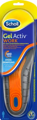 Produktbild von Scholl 26169 2 Scholl Herren Einlegesohlen Gel Activ Sport grau Größe 40-46,5