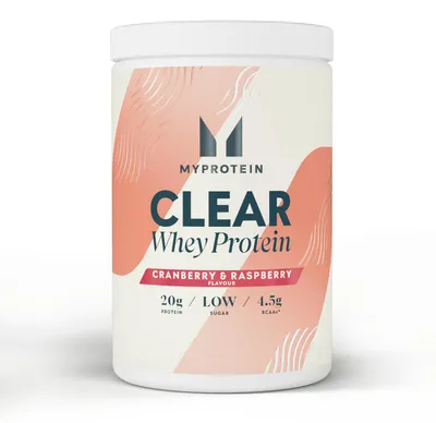 Imagen del producto de Proteína de suero de leche Clear Whey - 498 g, sabor arándano-frambuesa