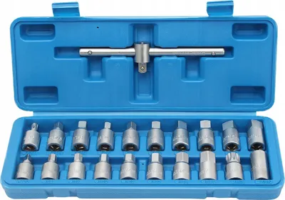 Produktbild von LUXTOM | Öldienstschlüssel-Satz, 21tlg, 3/8", Öldienst, Ölablassschrauben Set, Ölwannenschlüssel, Öldienstschlüssel, Ölwechsek